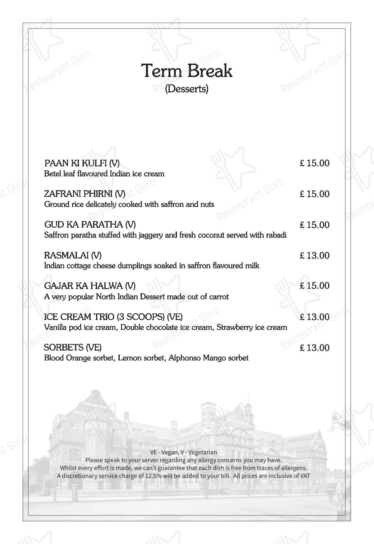 Меню ресторана Baluchi - Wine Menu