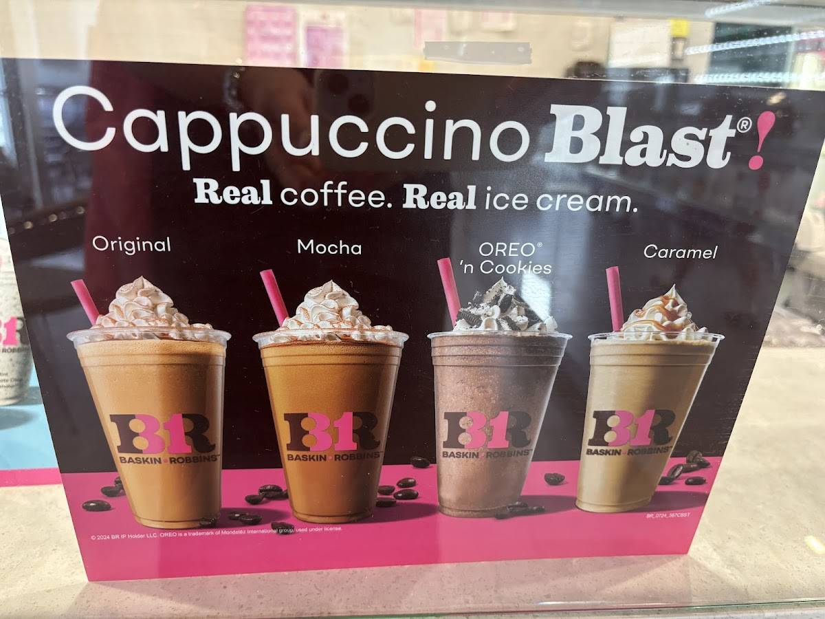 Baskin-Robbins меню