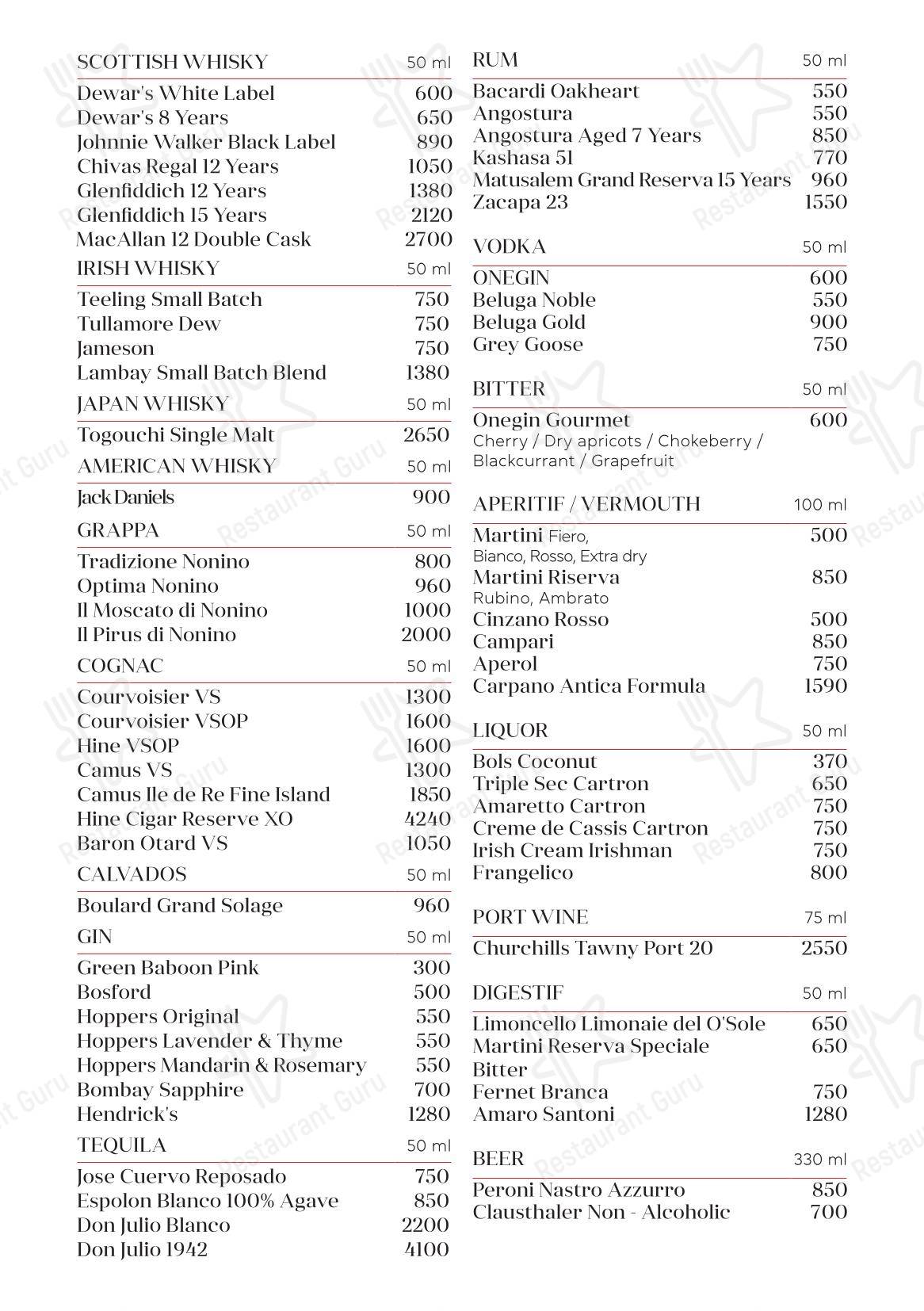 Bocconcino в Нижнем Новгороде - Takeaway Menu
