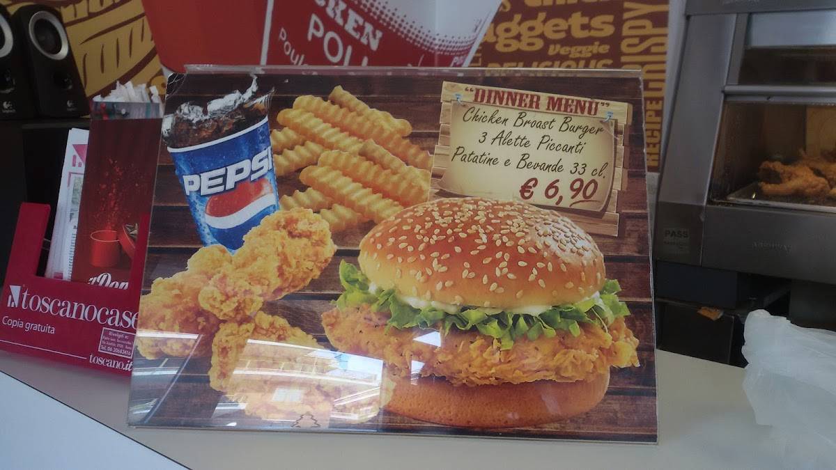 Broast меню