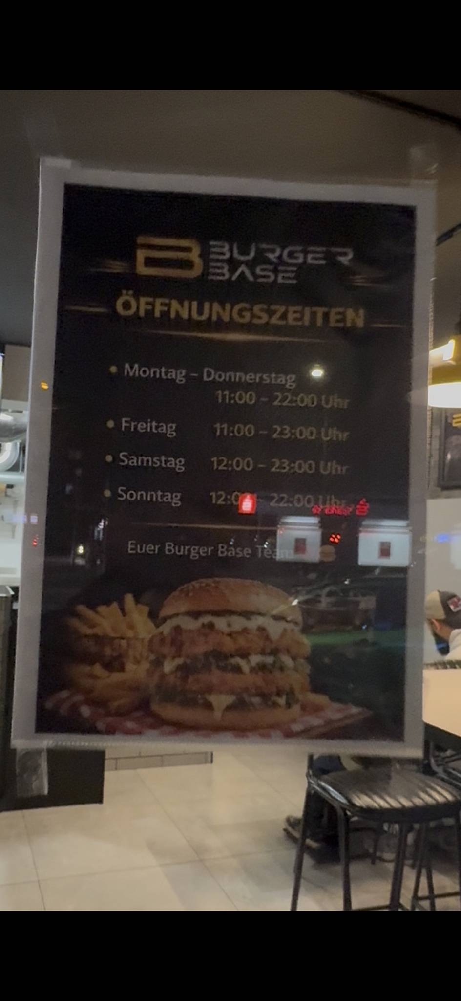Burger Base Köln меню