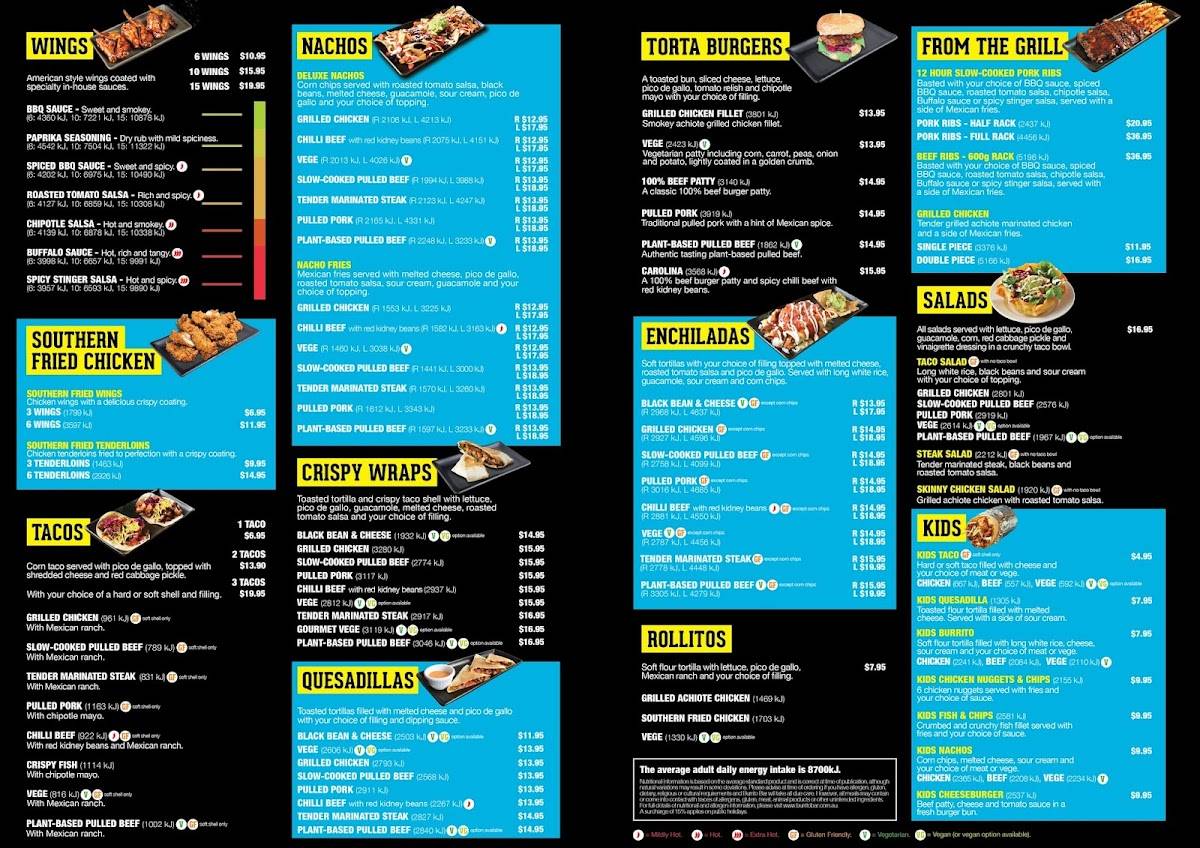 Burrito Bar Rural View меню