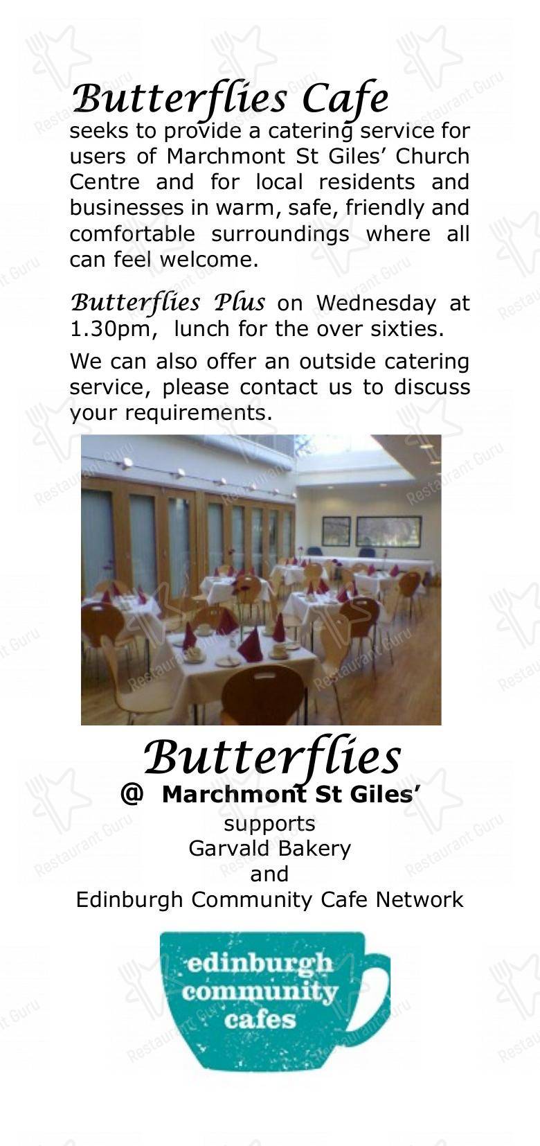 Детское кафе Butterflies Cafe в Эдинбурге