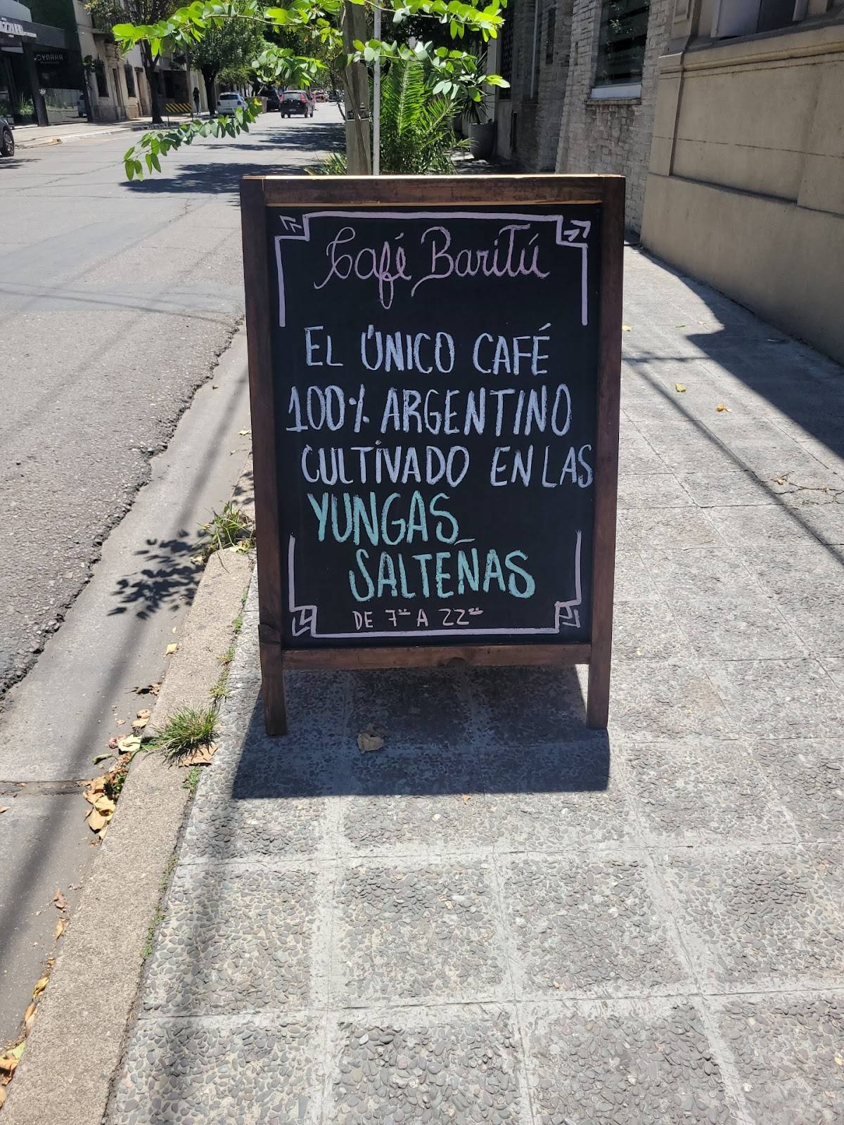 CAFÉ BARITÚ меню