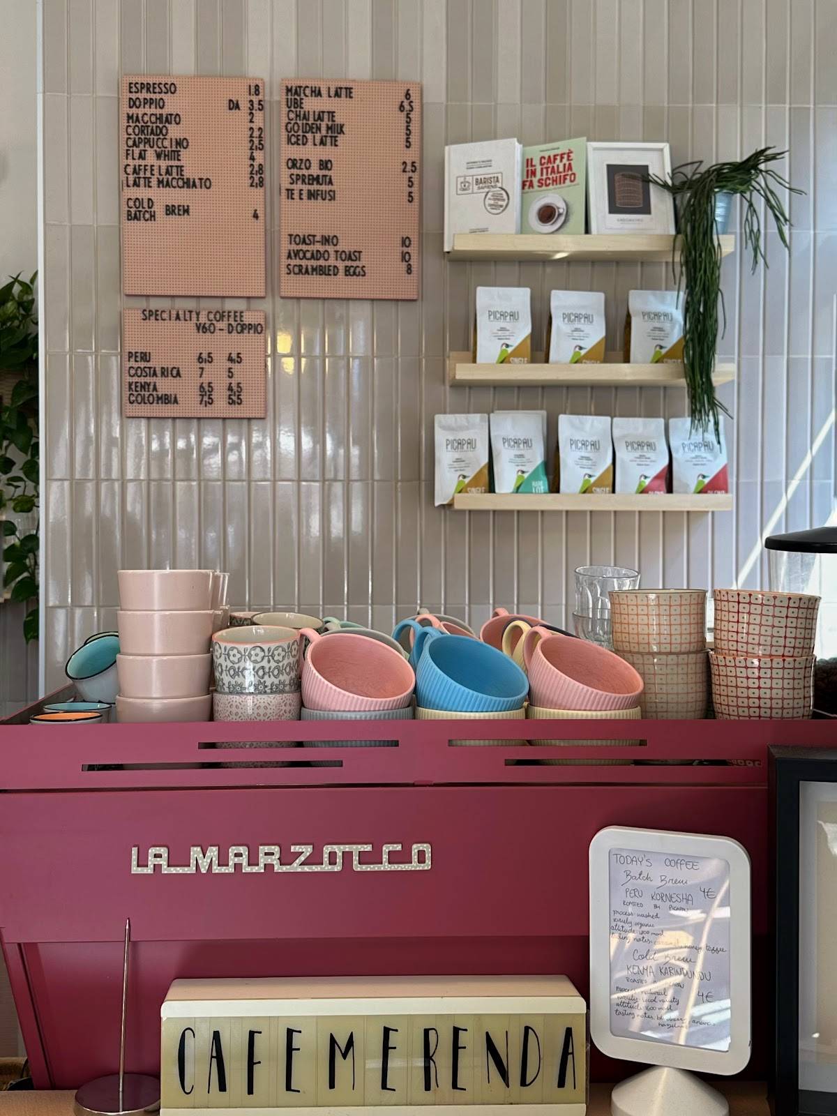 Café Merenda меню