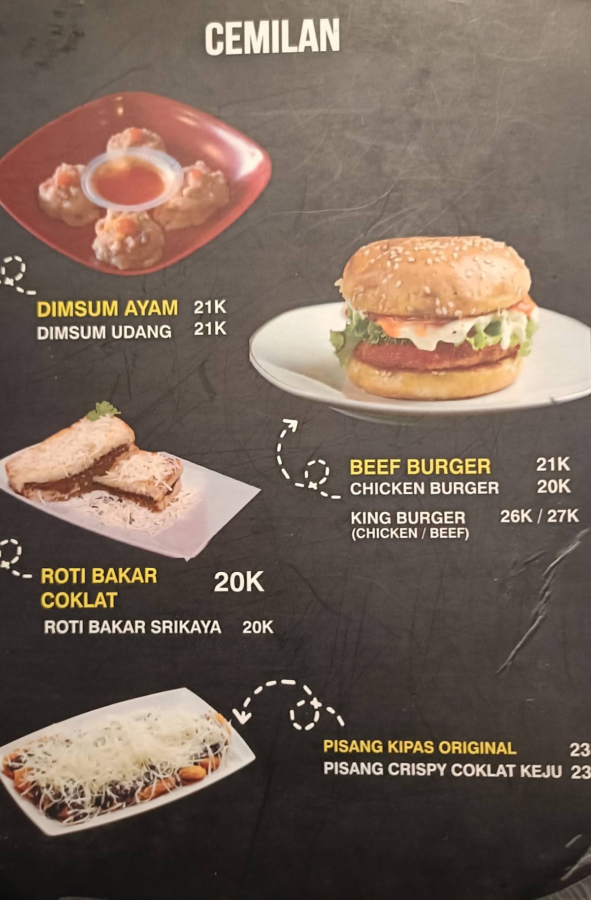 RR CAFE DELIMA меню