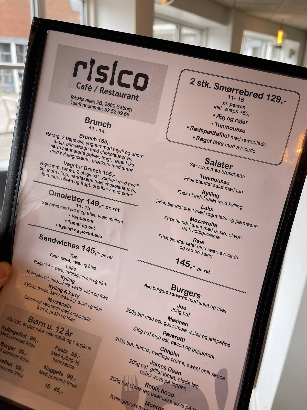 Café Risico Søborg меню