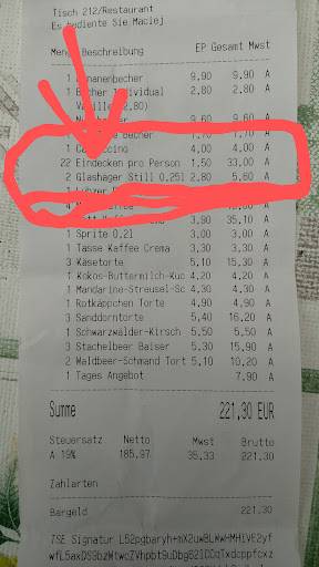 Café Strandkorb меню