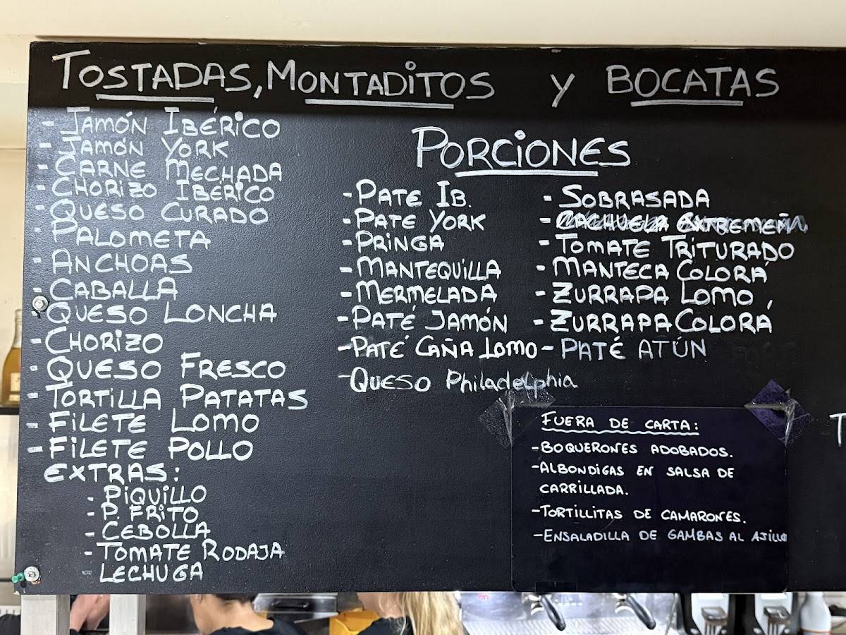 Cafetería Liberto's Kaffe меню
