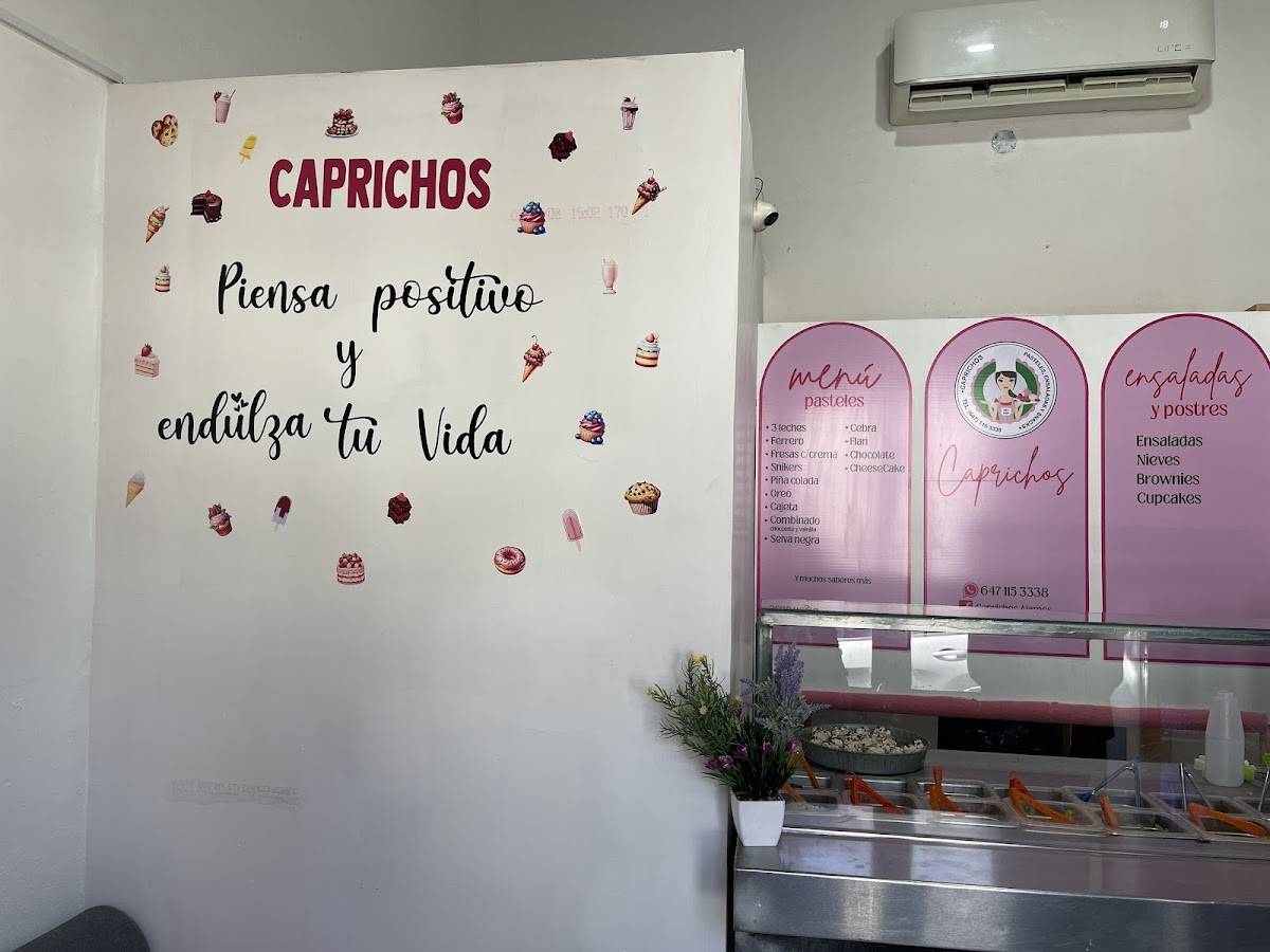 Caprichos меню