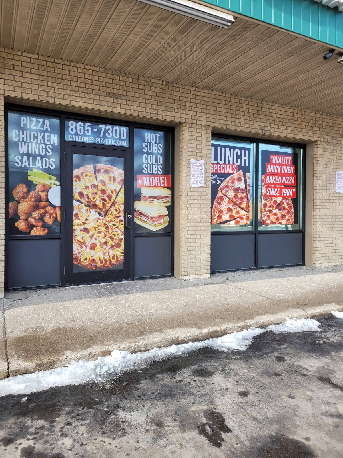 Carbone's Pizzeria меню