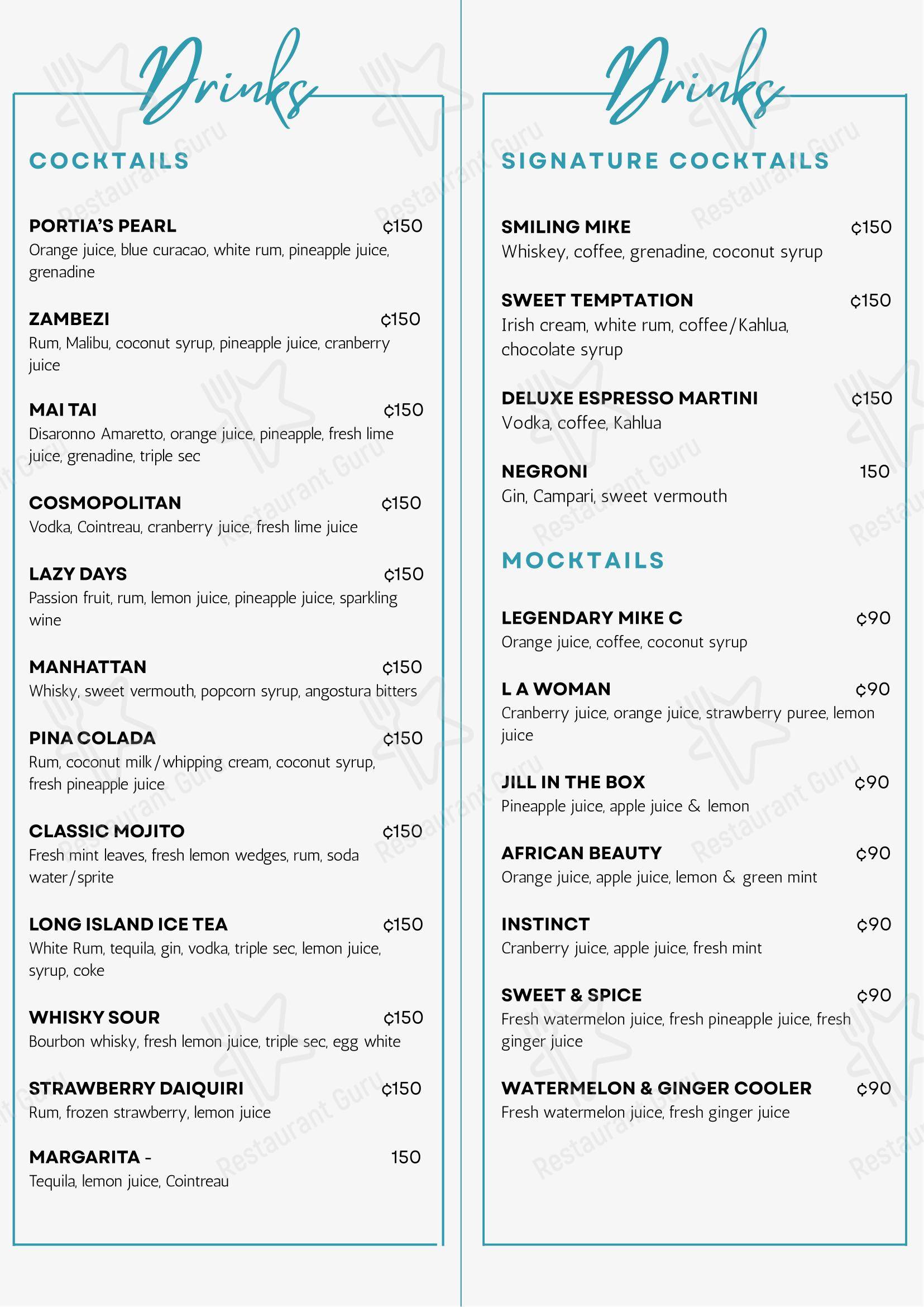 Chapter One Restaurant в Аккре - Детское