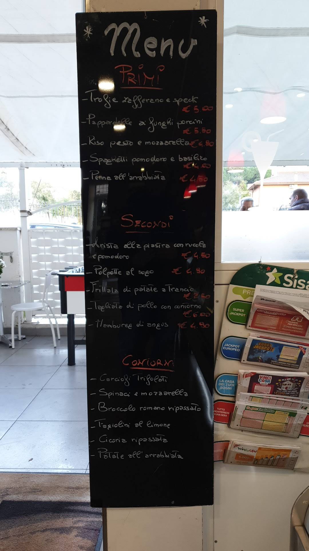 CoFi Bar меню