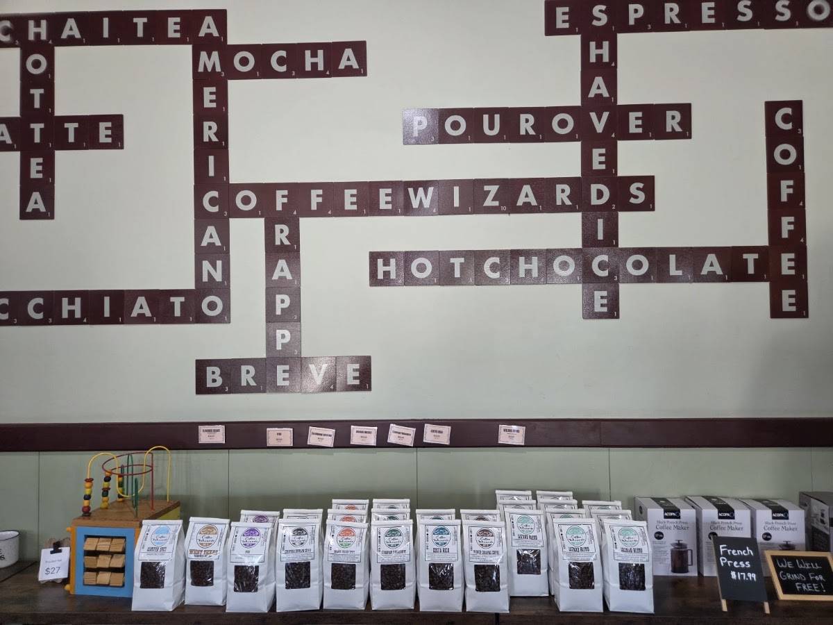 Coffee Wizards меню