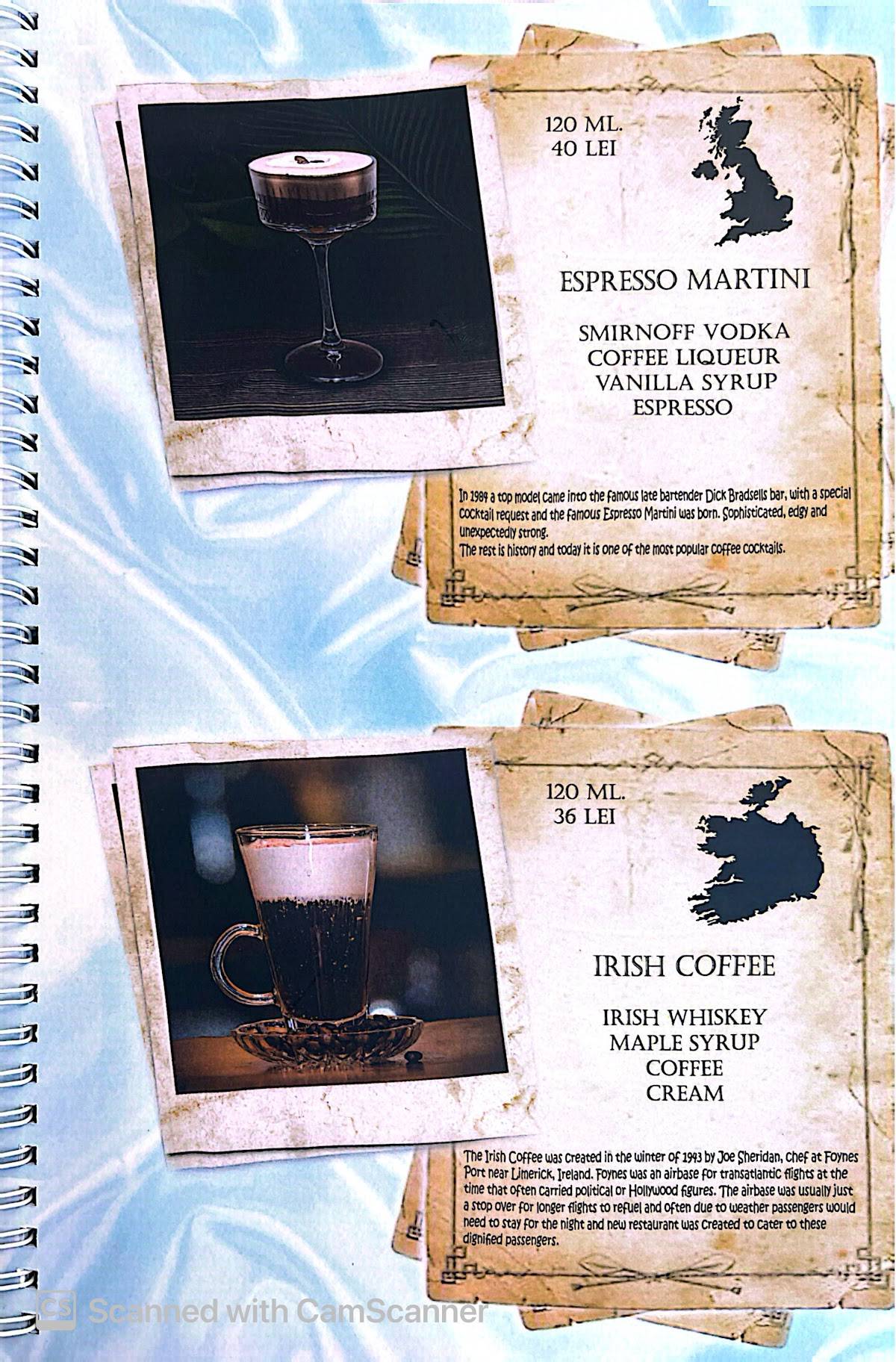 Cofftail's Coffee & Cocktail Bar Victoriei меню