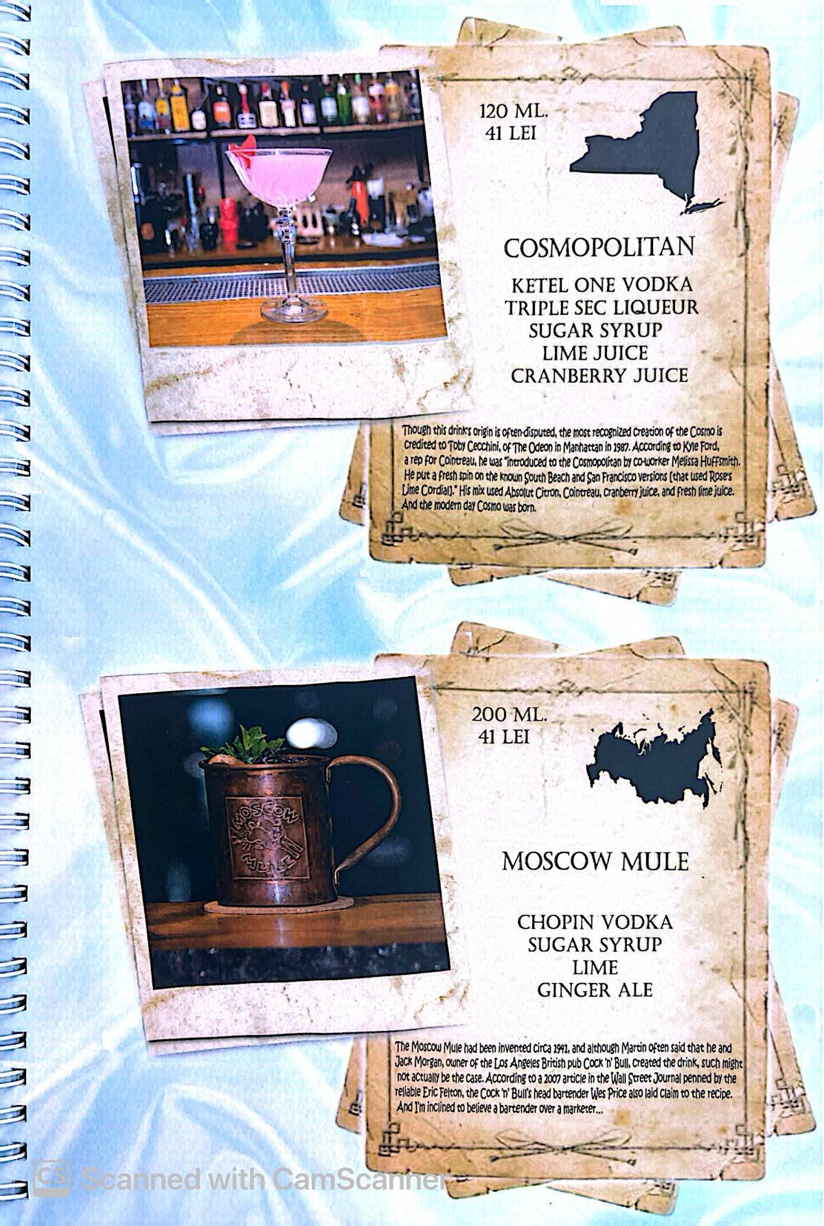 Cofftail's Coffee & Cocktail Bar Victoriei меню