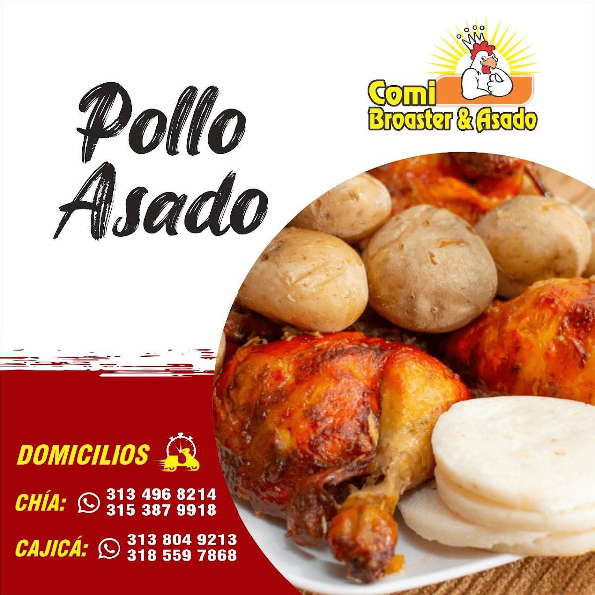Comi Broaster & Asado меню