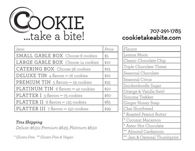 COOKIE...take a bite меню