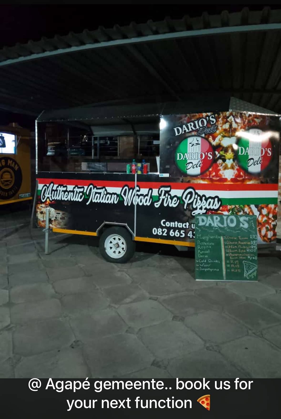 Dario's Restaurant меню