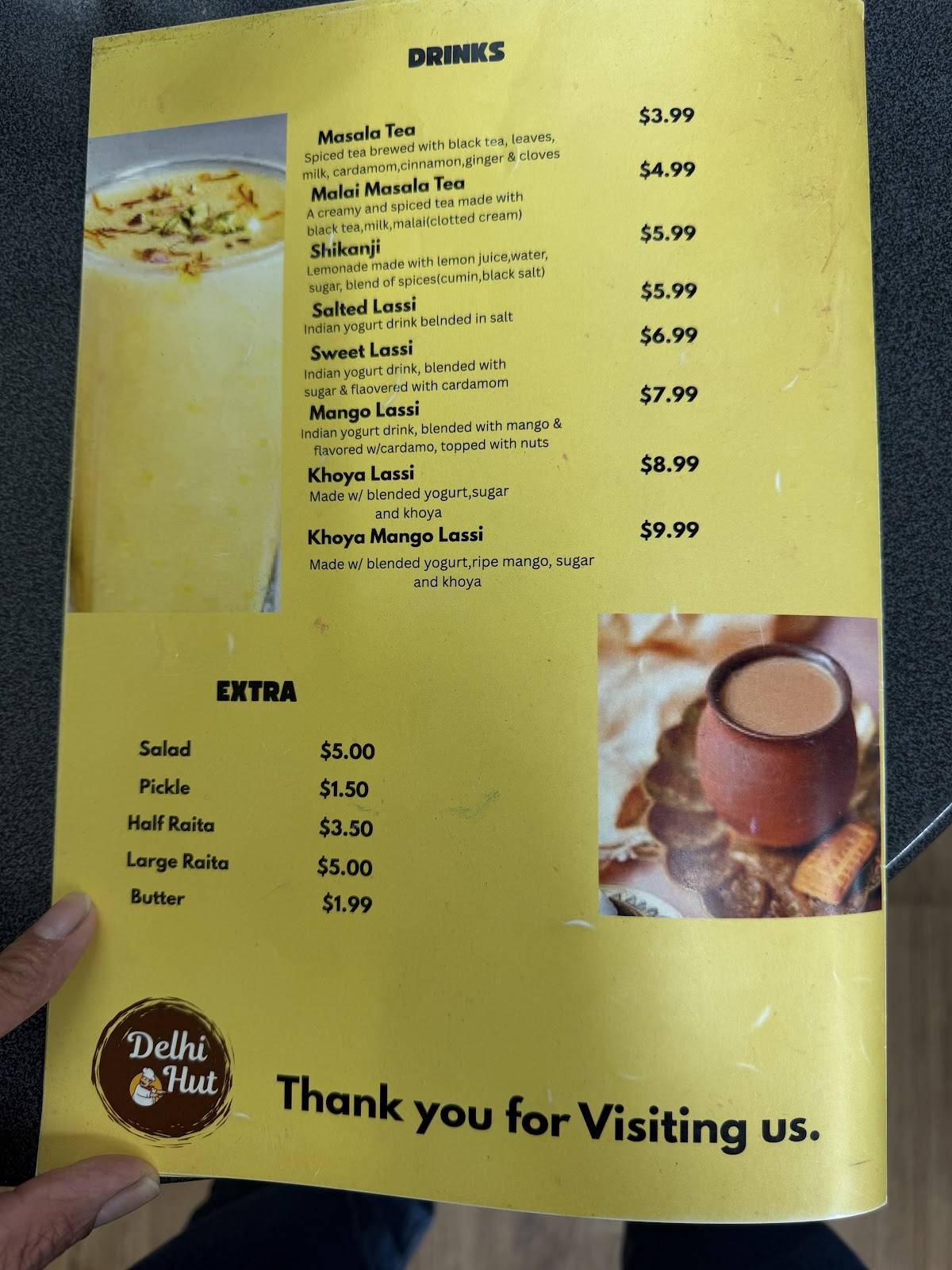 Delhi Hut - Pure Vegetarian Food & Snacks Corner меню