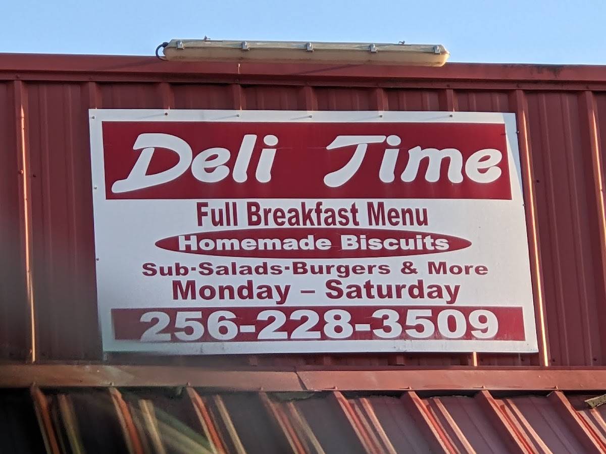 Deli Time меню