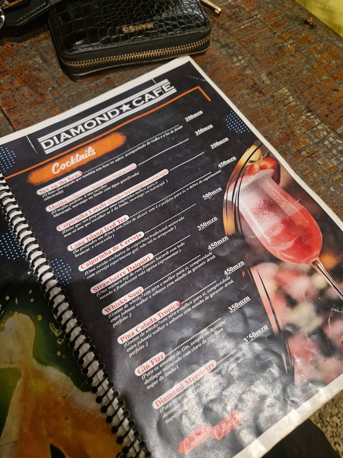 Diamond Café меню