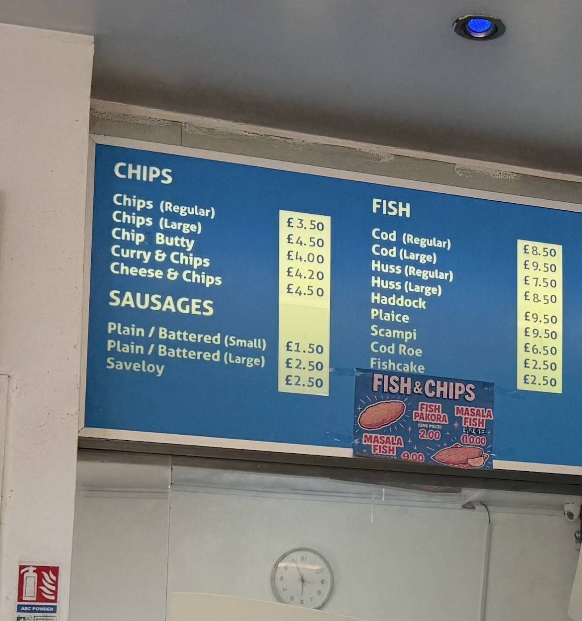 Divitos Fish Bar меню