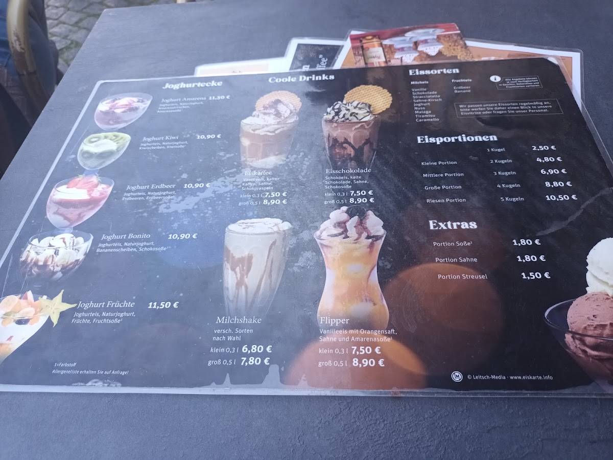 Eiscafé Talstation меню
