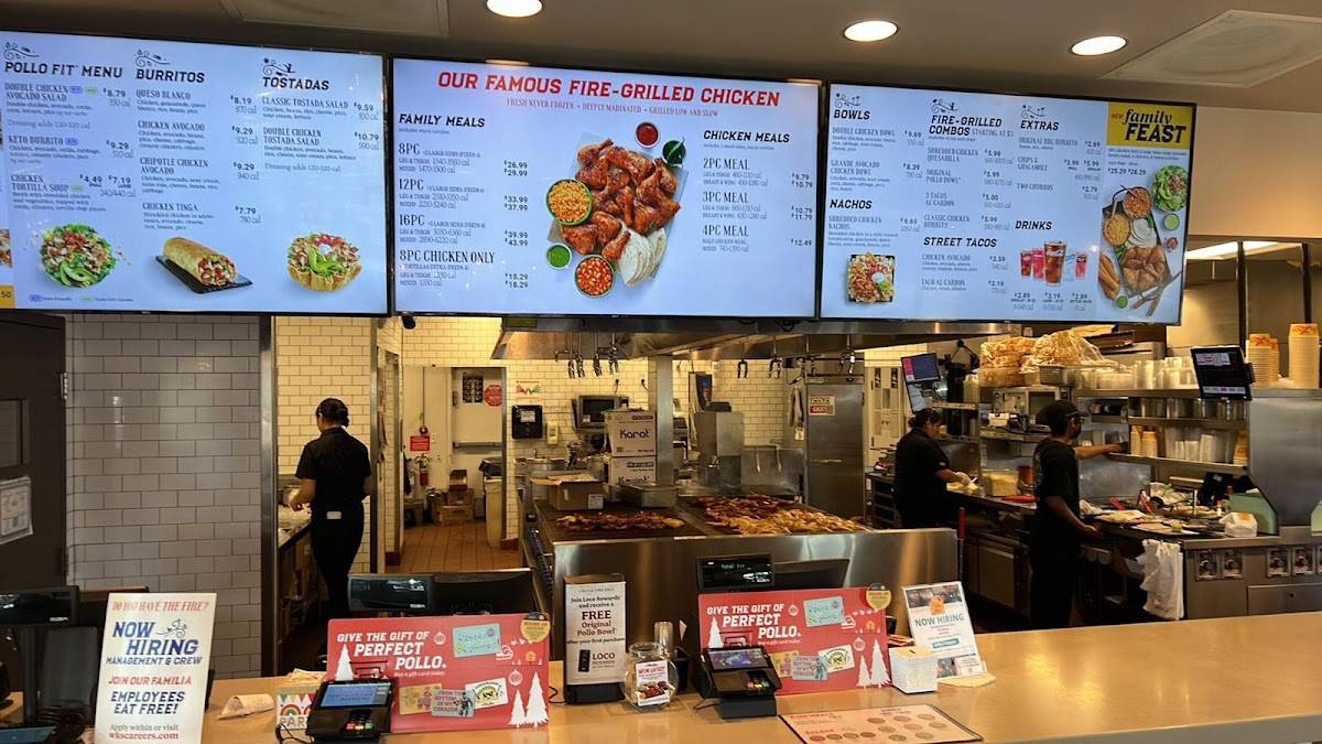 El Pollo Loco меню