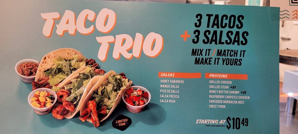 Costa Vida Fresh Mexican Grill меню