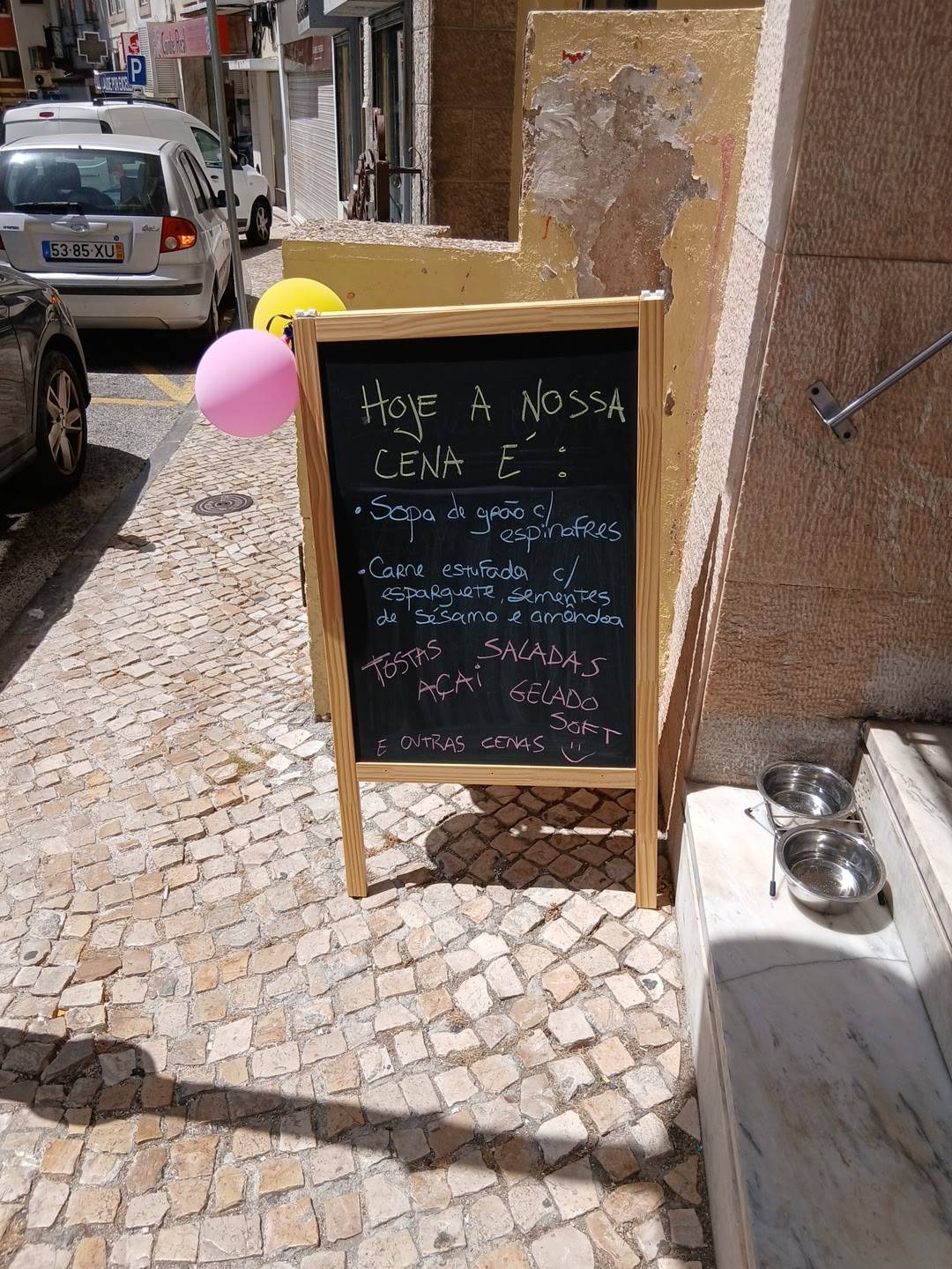 A Nossa Cena меню