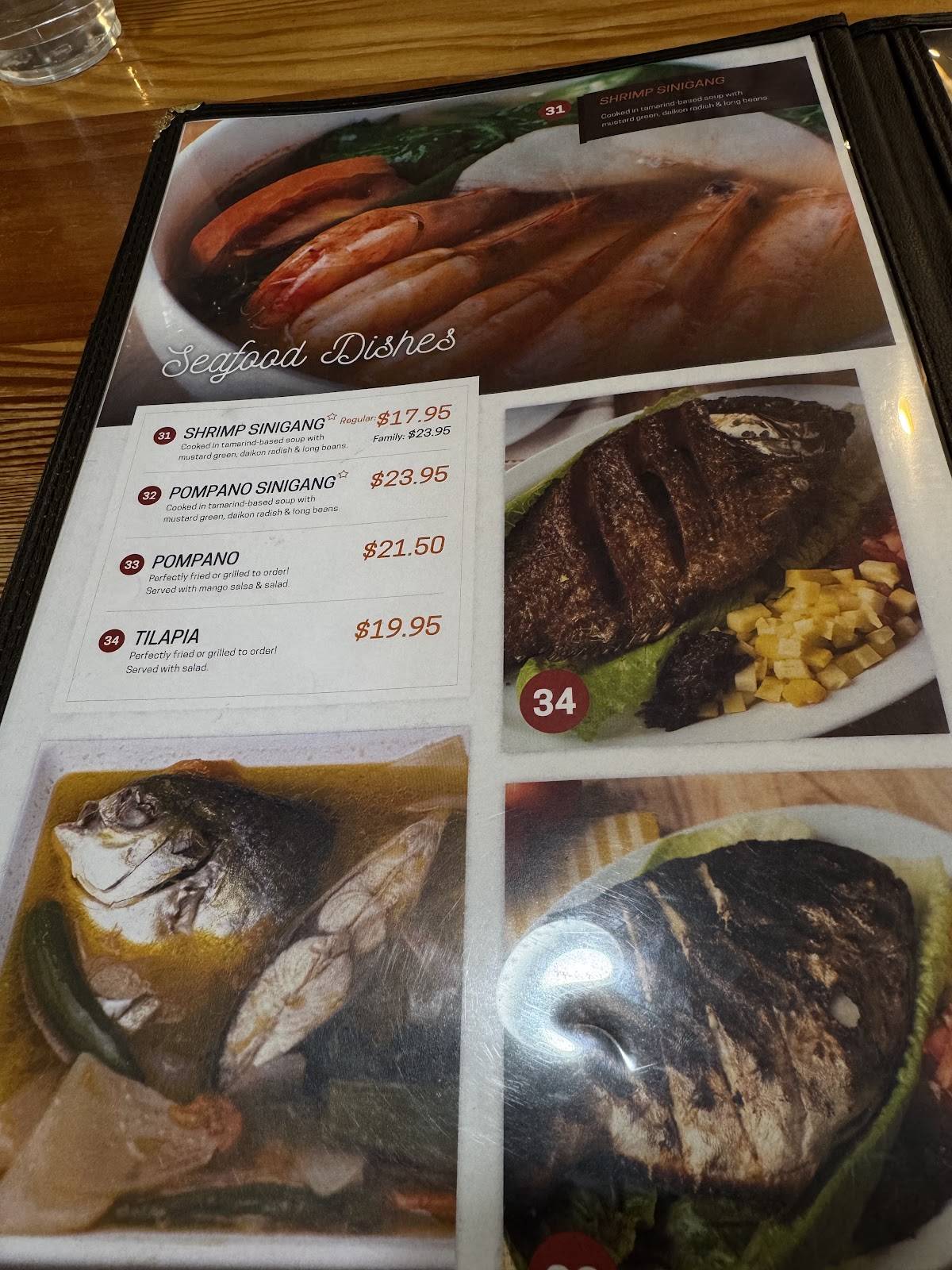 Fil Cuisine меню
