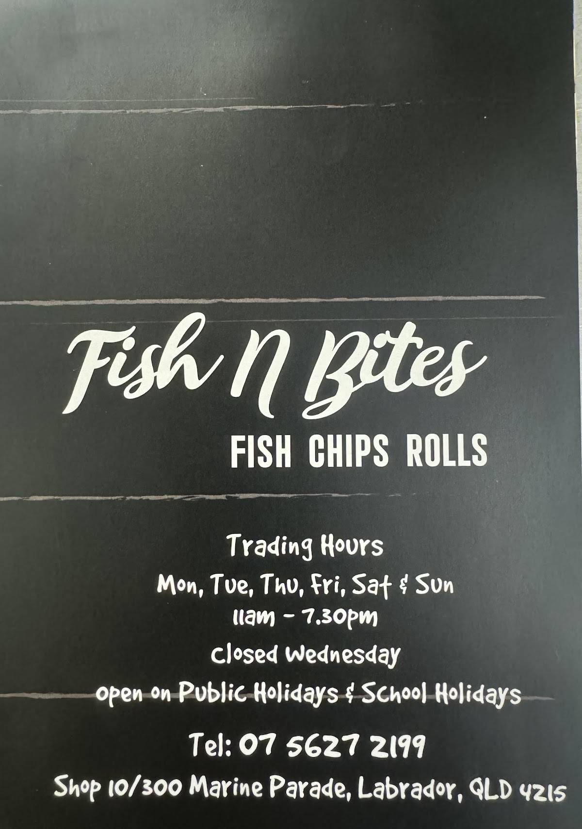 Fish n Bites меню