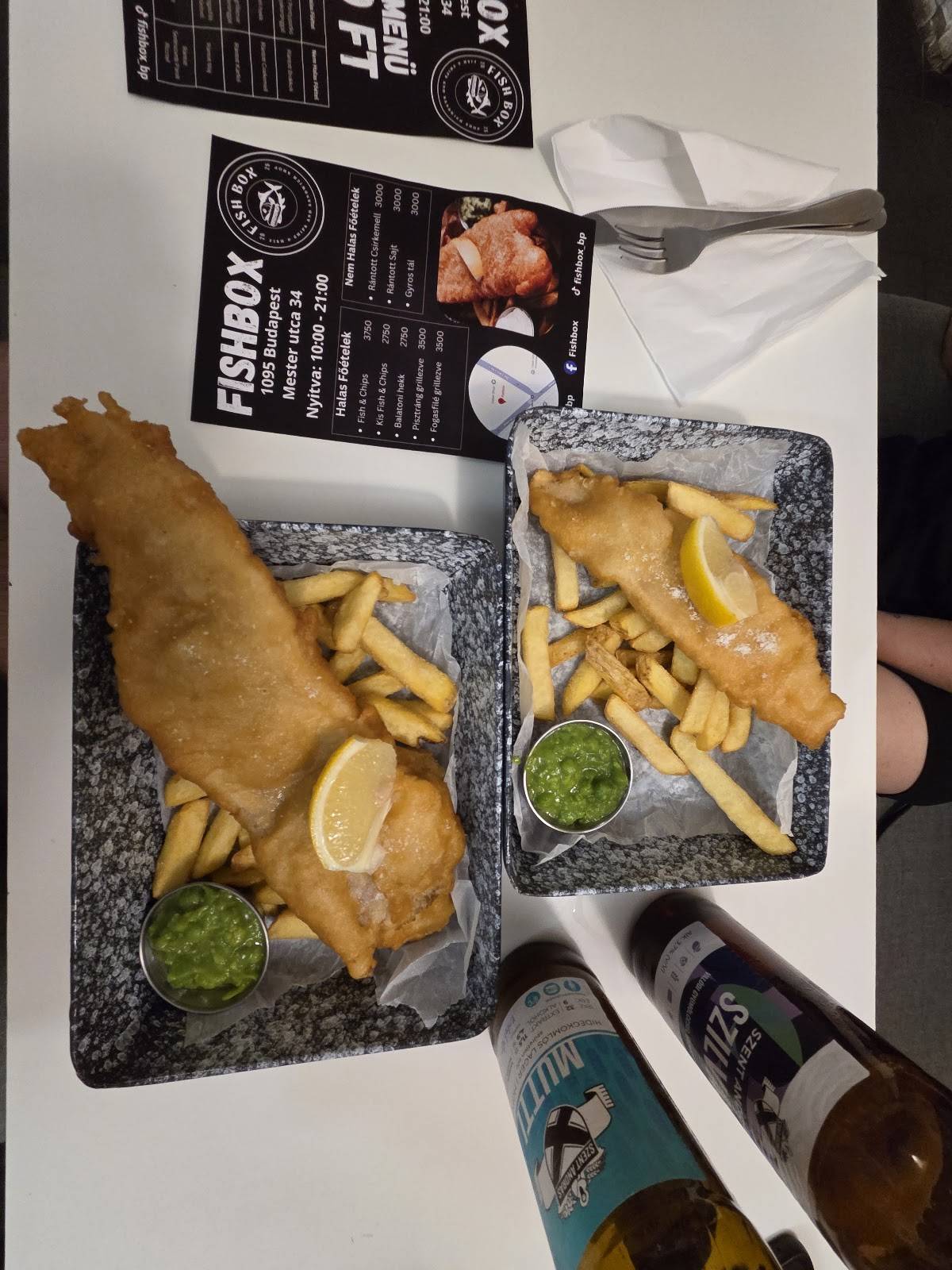 Fishbox меню