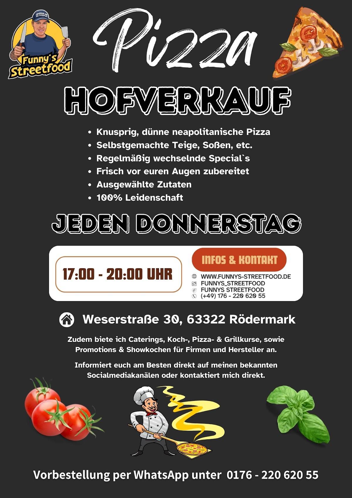 Funny‘s Streetfood меню