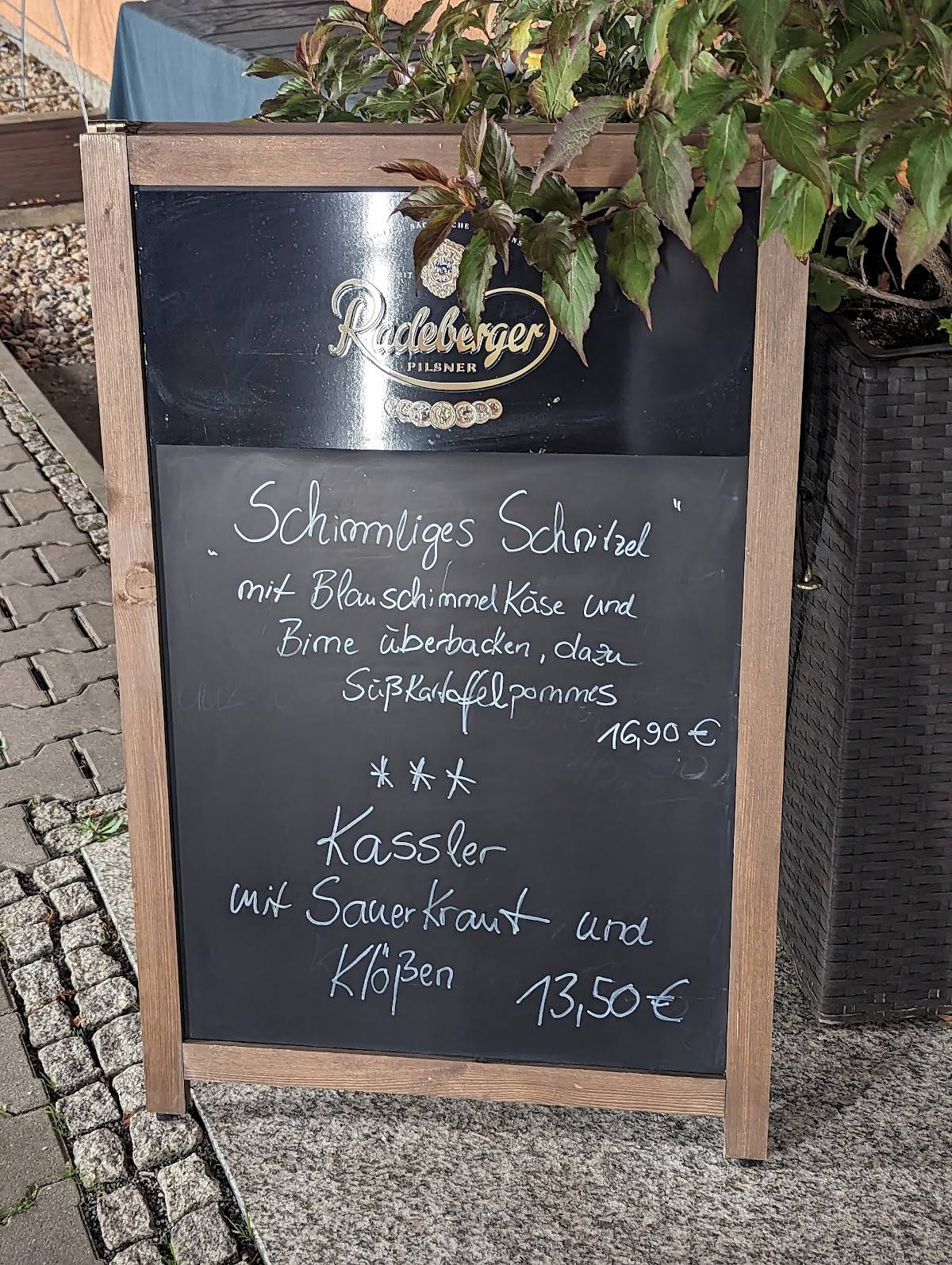 Gaststätte Sportheim меню