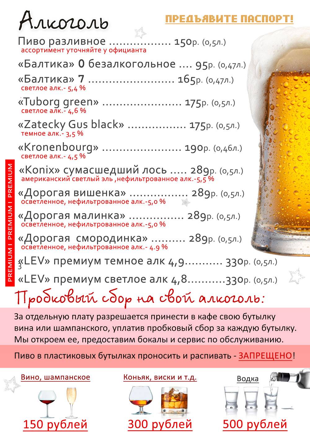 Кафе Хэппи Пицца меню