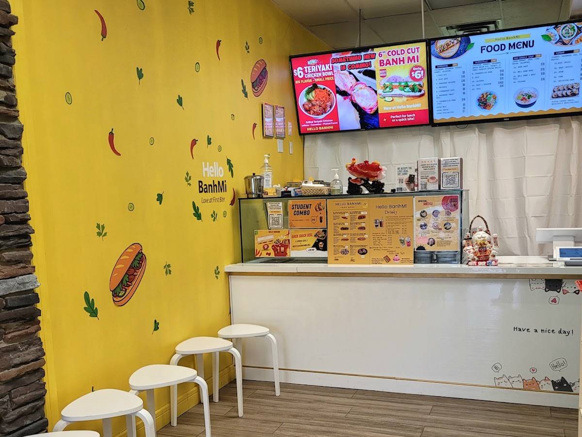 Hello BanhMi меню