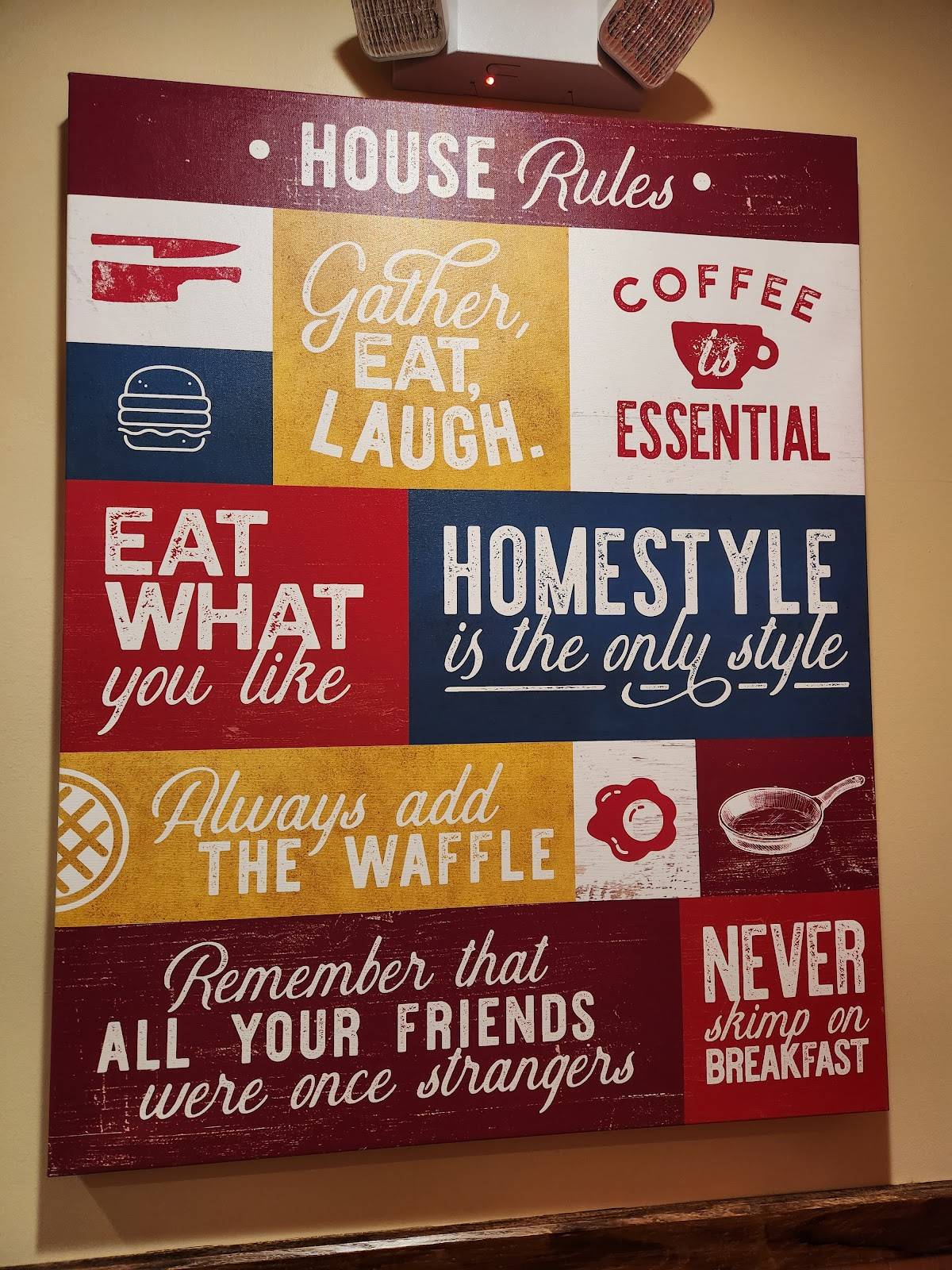 Huddle House меню