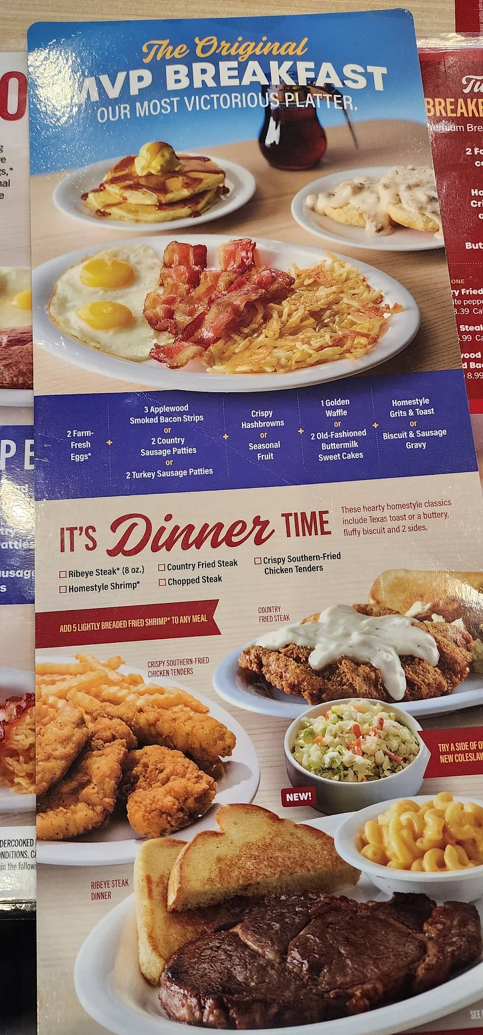 Huddle House меню