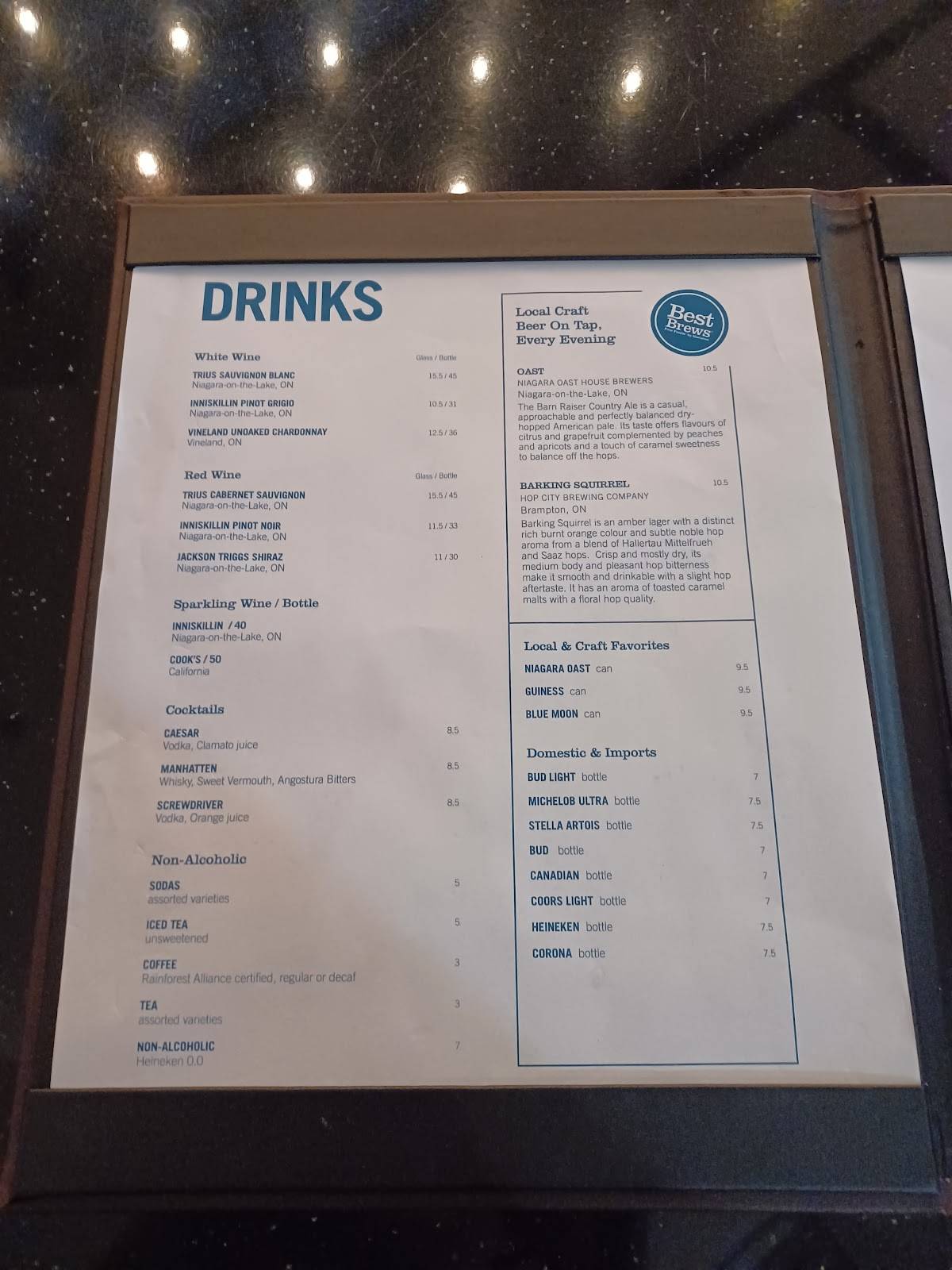 In Piazza Pasta and Wine Bar меню