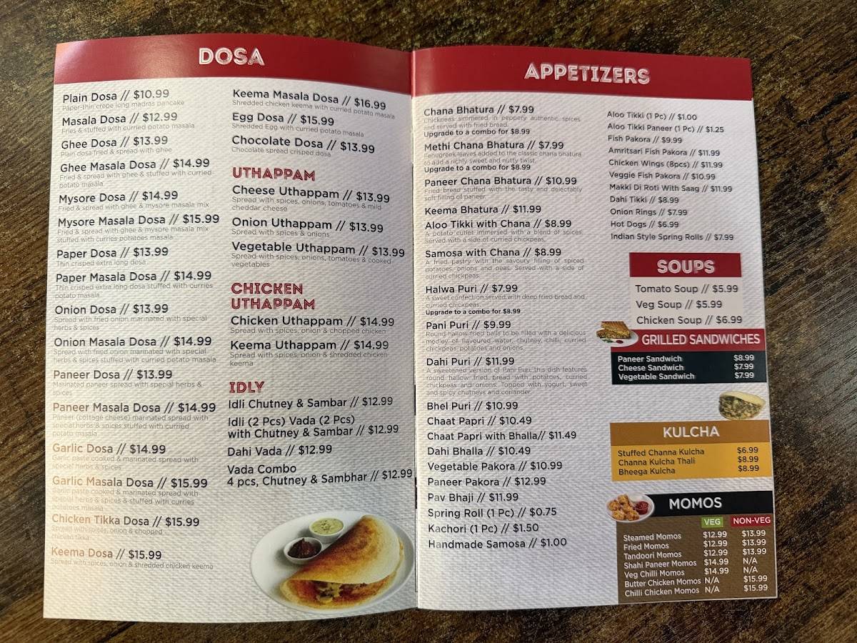 Indian Sweet Master - Authentic Indian Restaurant & Sweets (Brampton) меню