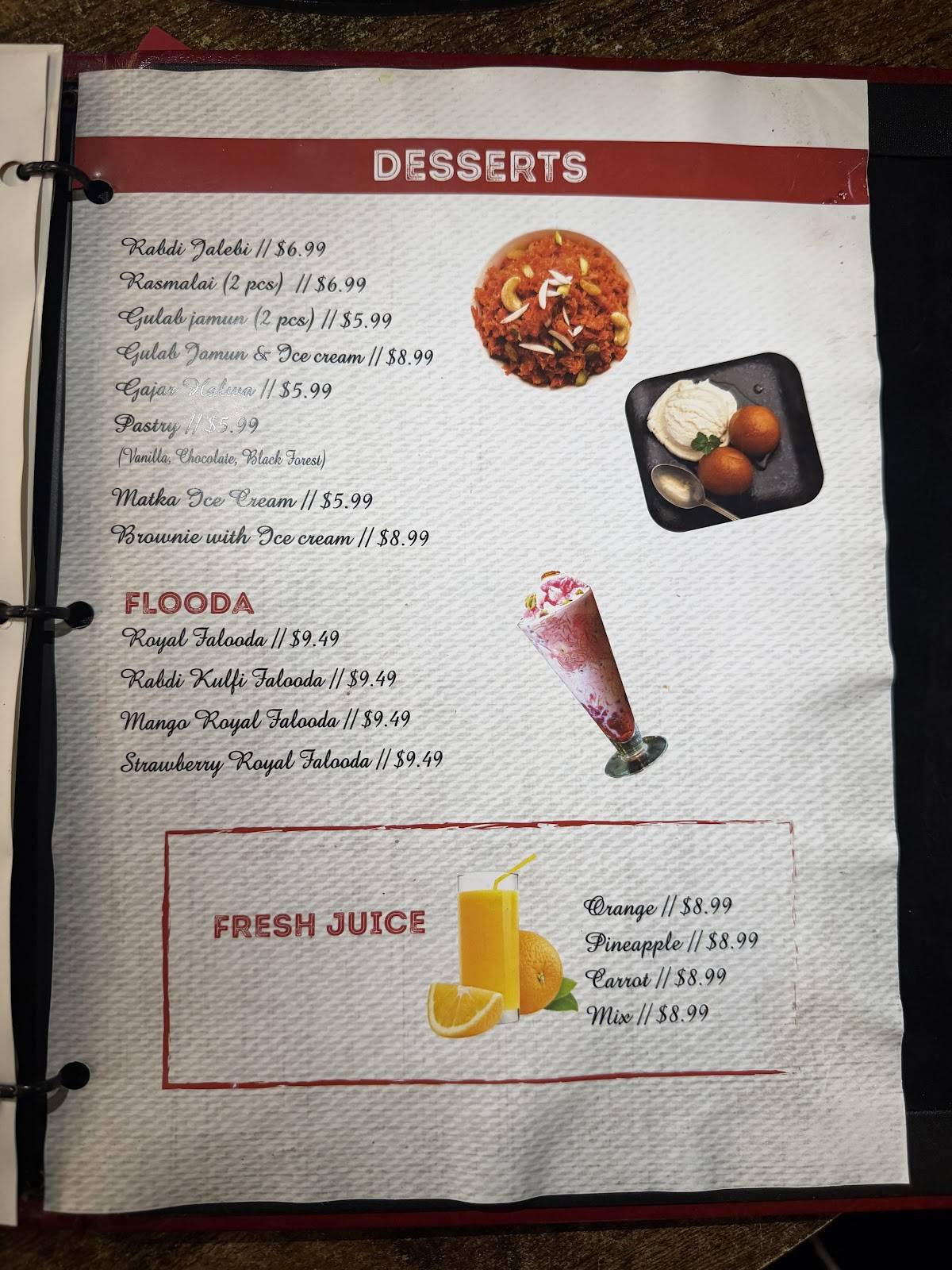 Indian Sweet Master - Authentic Indian Restaurant & Sweets (Brampton) меню