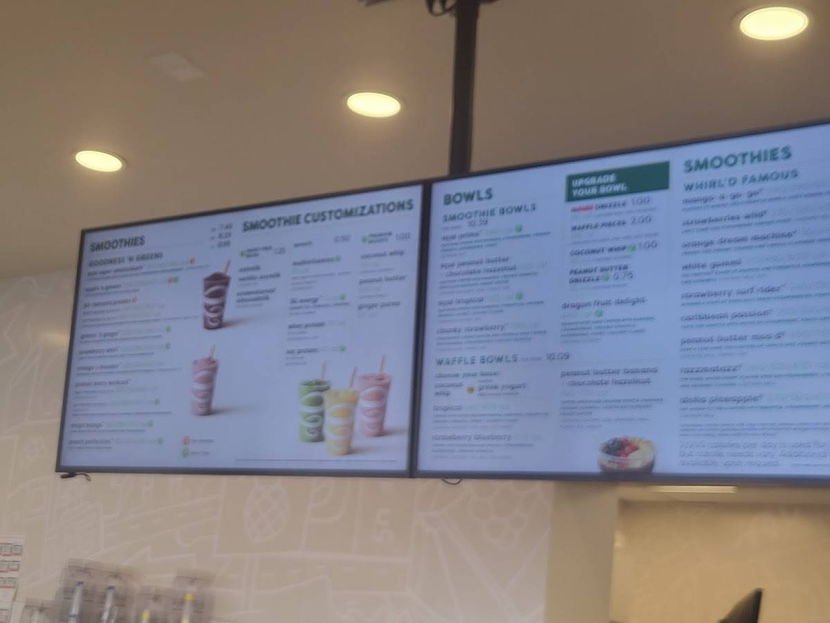 Jamba меню