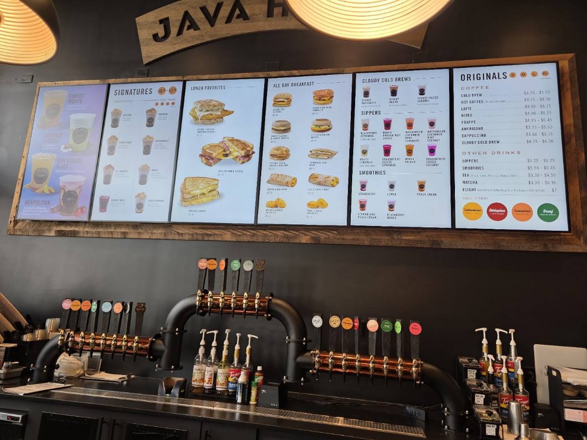 Java House (Downtown) меню