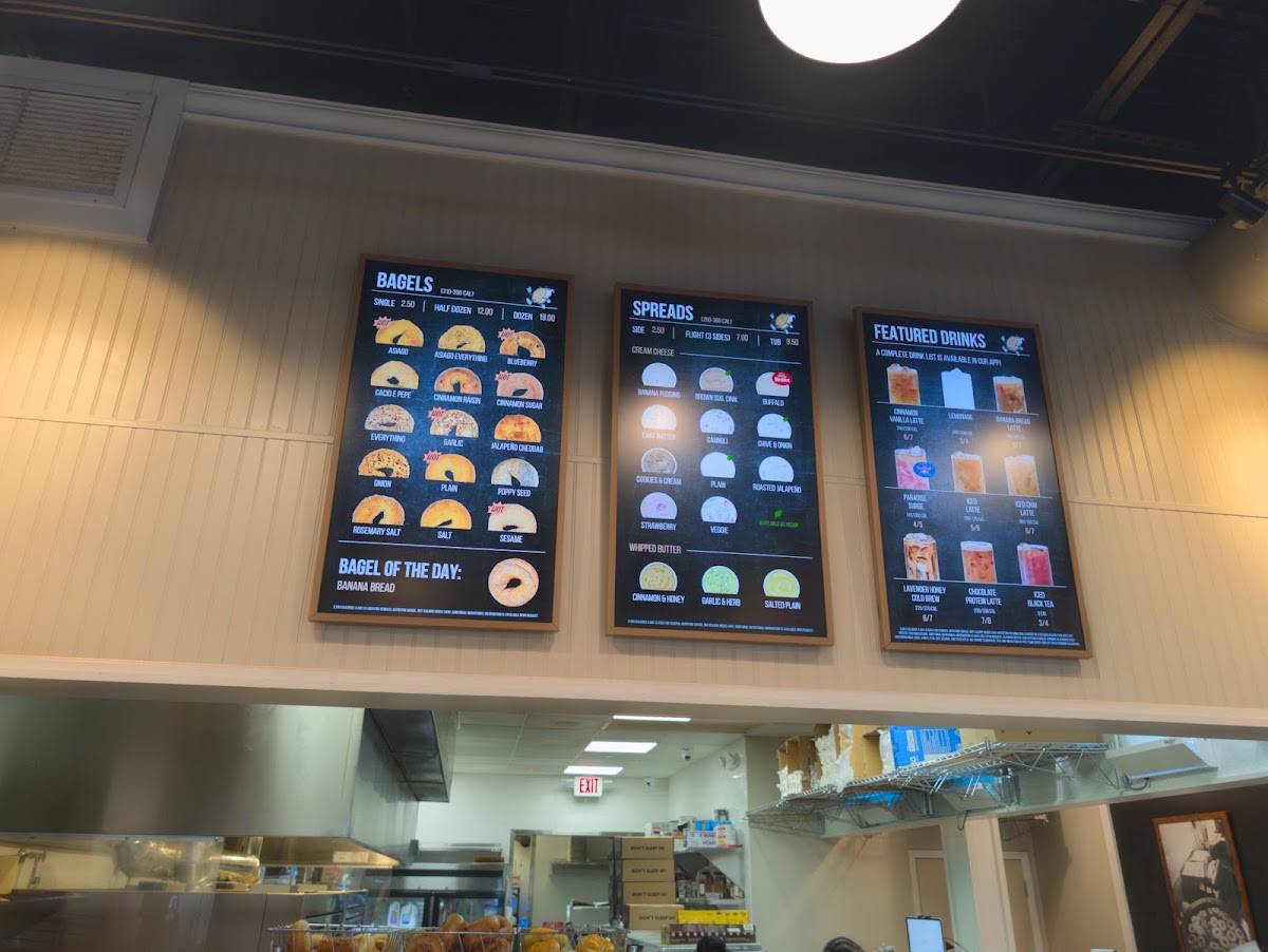 Jeff's Bagel Run меню