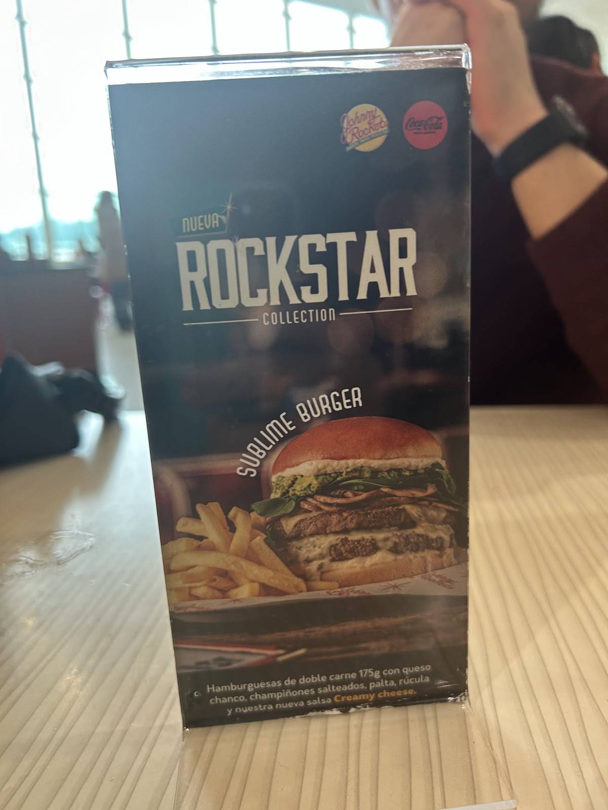 Johnny Rockets меню