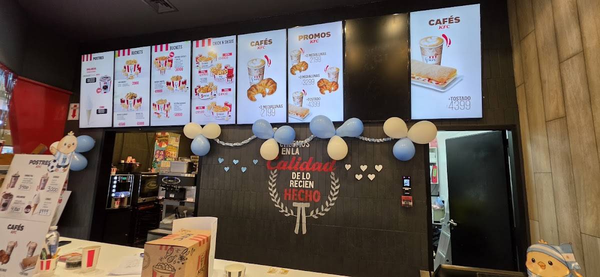 KFC Las Toscas меню