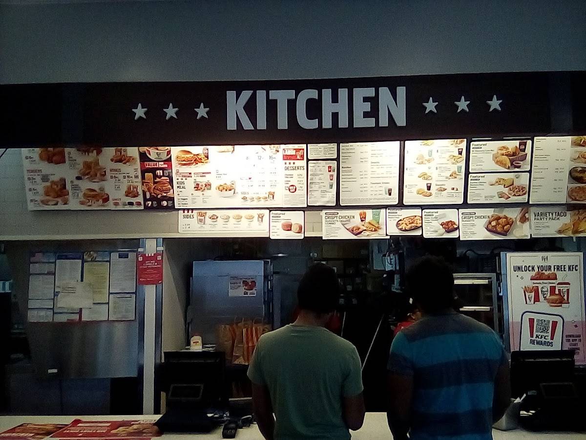 KFC меню