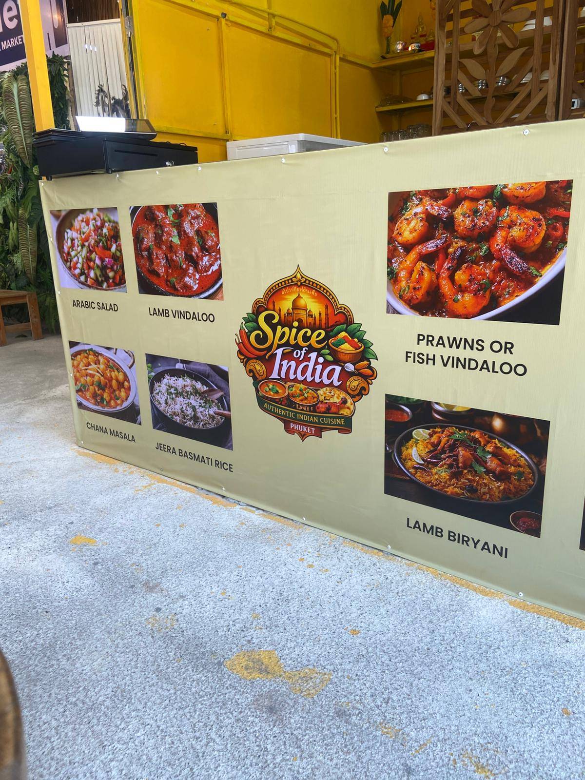 SPICE OF INDIA меню
